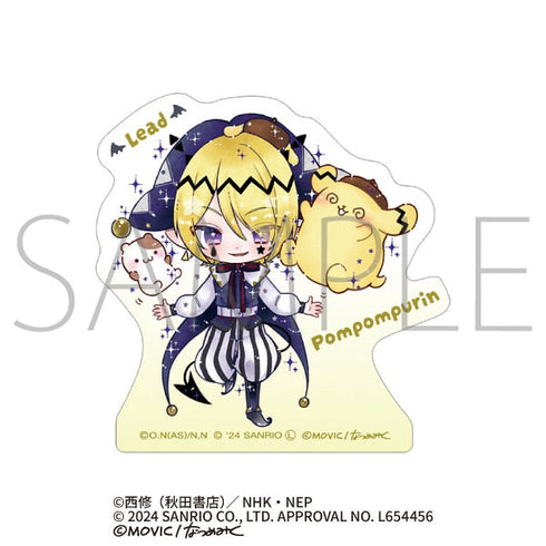 『魔入りました!入間くん×サンリオキャラクターズ』ステッカー/リード×ポムポムプリン<DOLLY MIX(どーりーみっくす)>